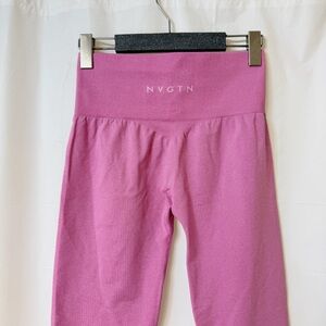 NVGTN Pink NV Seamless Leggings Small